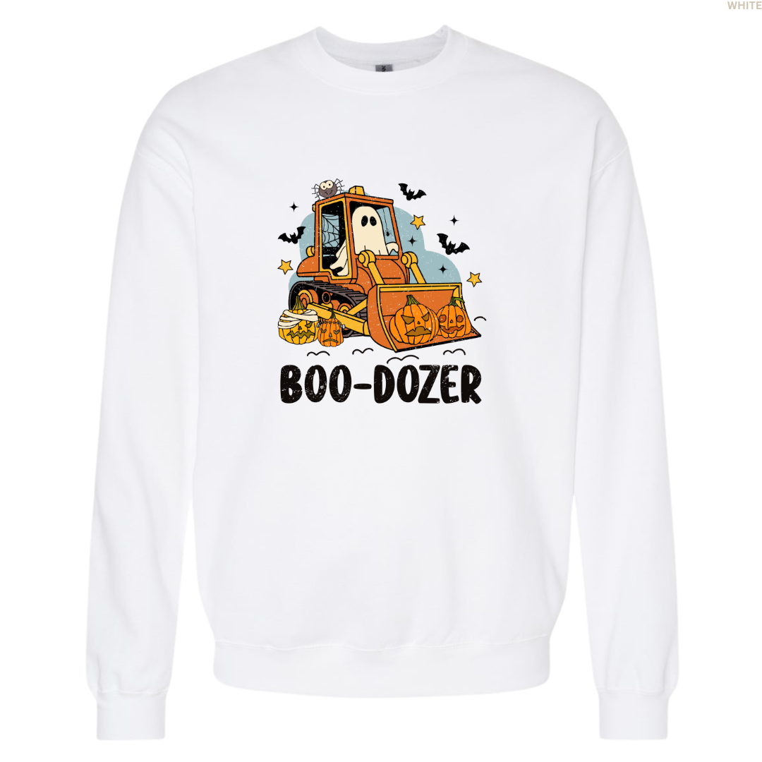 Boo-Dozer Youth Crewneck Sweatshirt