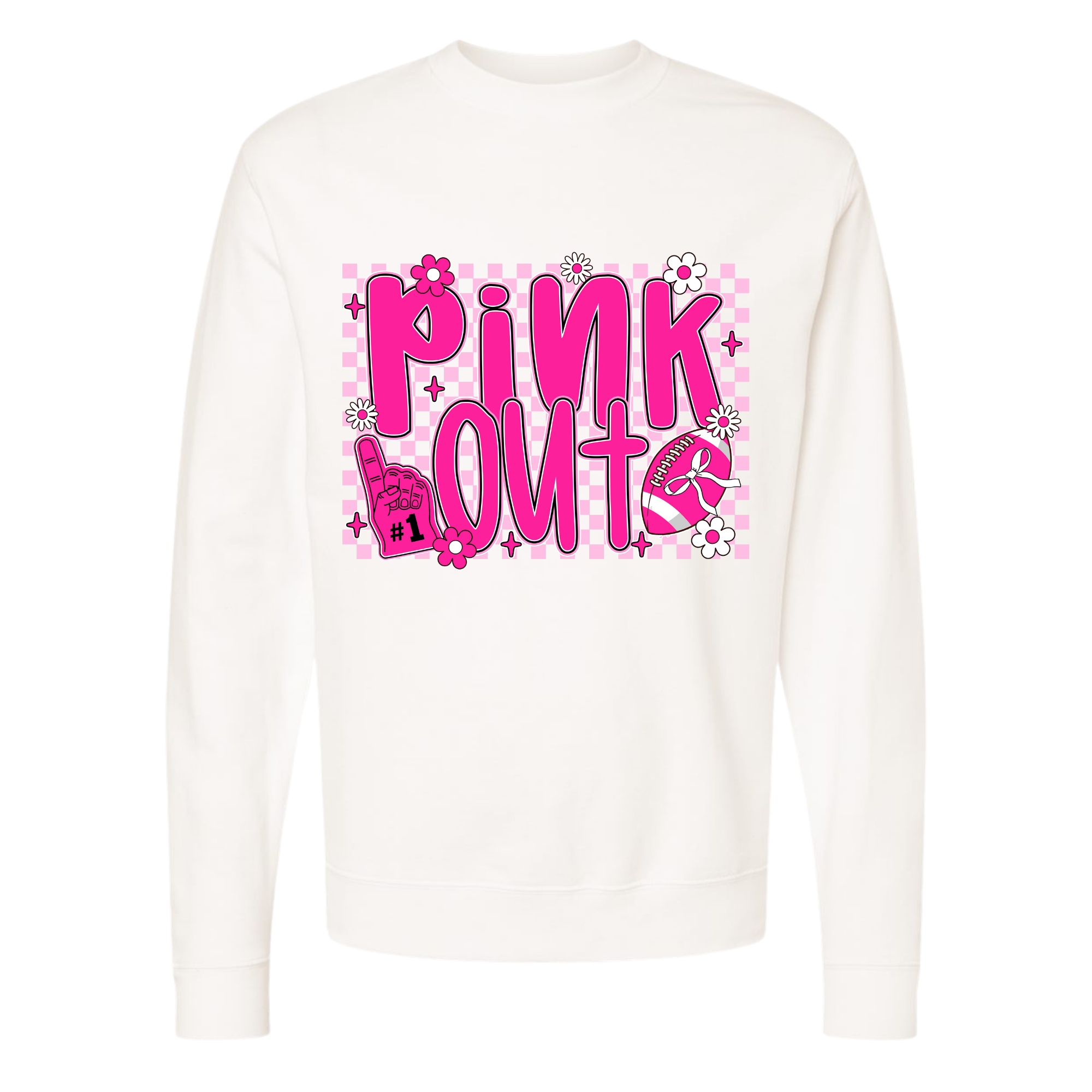 Pink Out Crewneck Sweatshirt