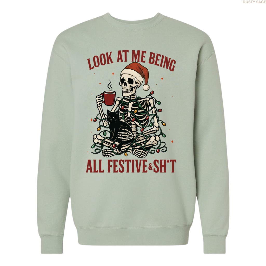 Look at Me Unisex Crewneck Sweatshirt