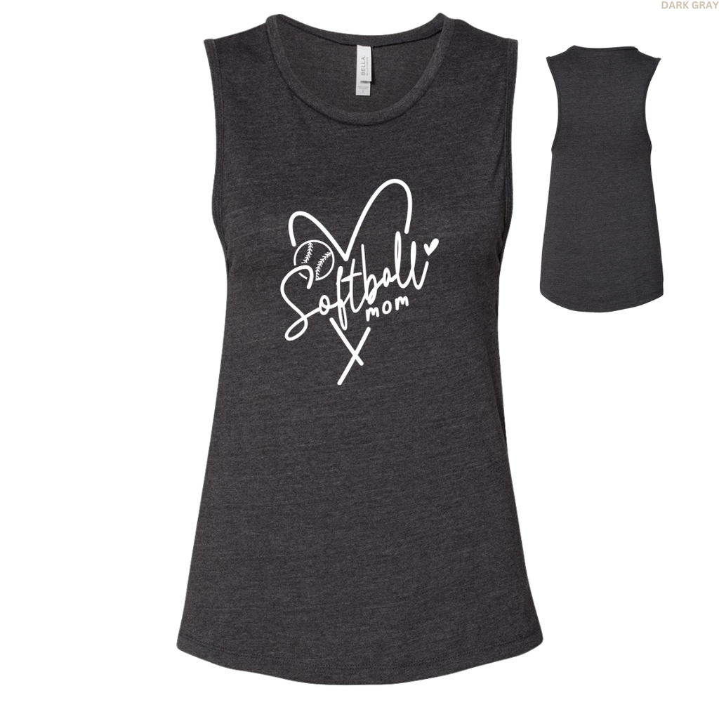 Softball Mom Women's Muscle Tank