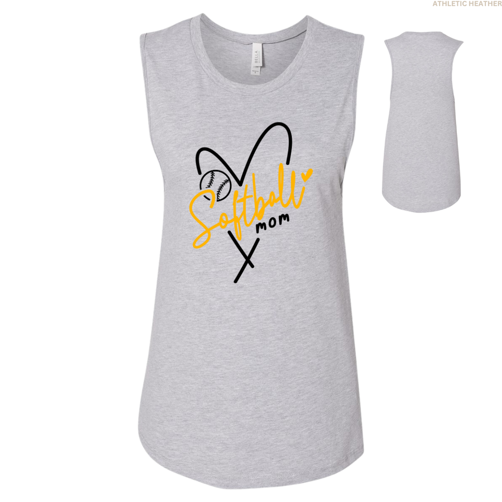 Softball Mom Women's Muscle Tank