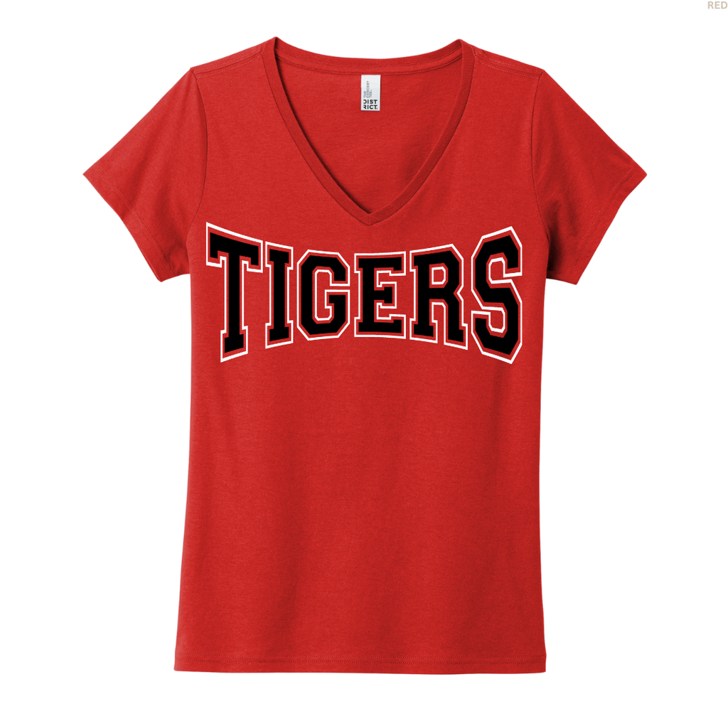 Tigers Women's V-neck