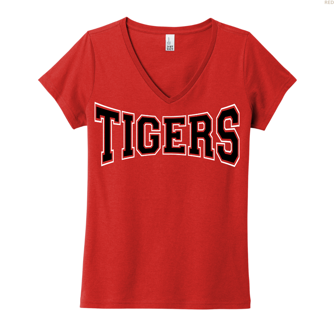 Tigers Women's V-neck