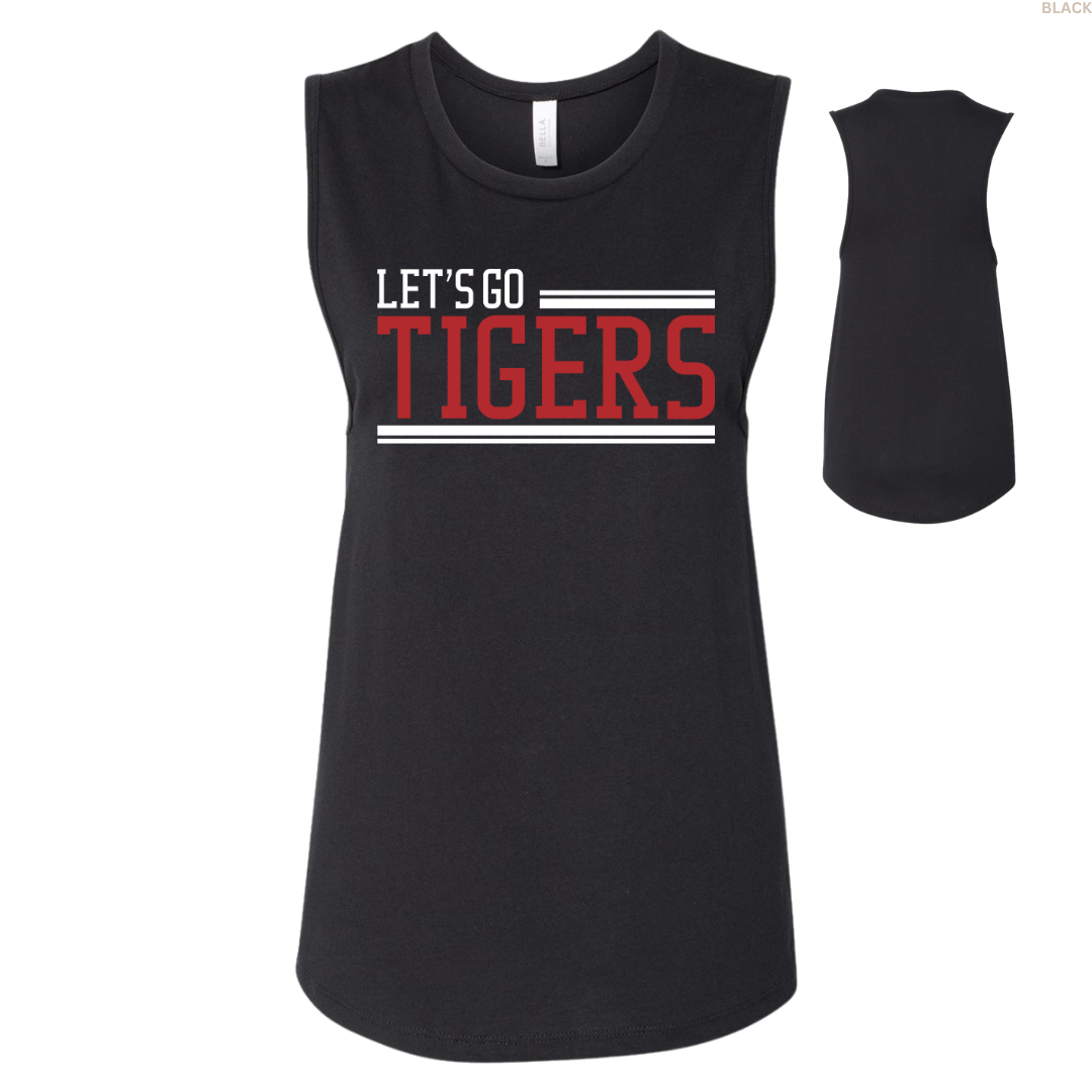 Let's Go Tigers Women's Muscle Tank Top