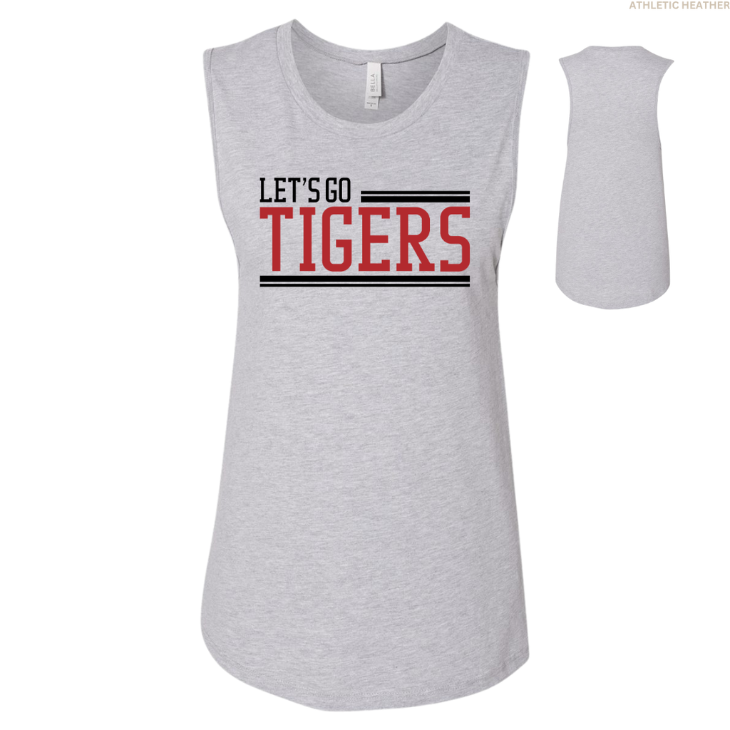 Let's Go Tigers Women's Muscle Tank Top
