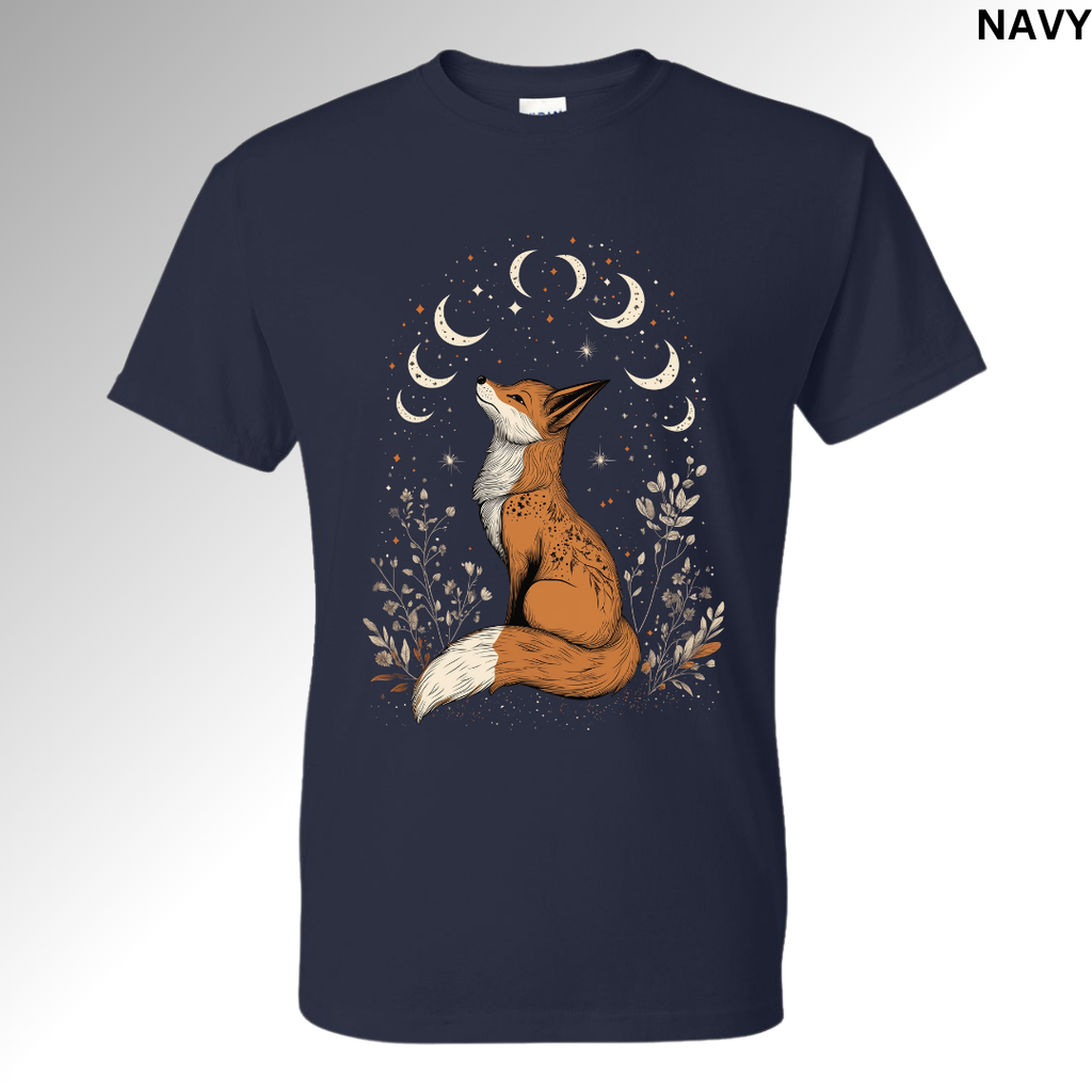 Fox Under the Moon