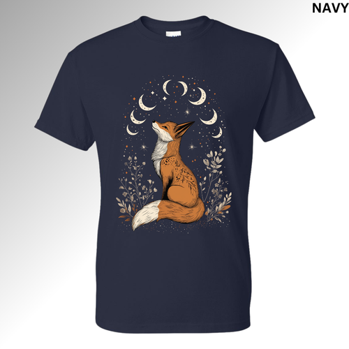 Fox Under the Moon