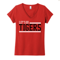 Let's Go Tigers Women's V-neck