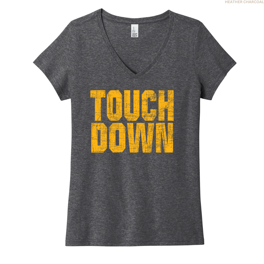 Touchdown Women's V-neck and Perfect Tee