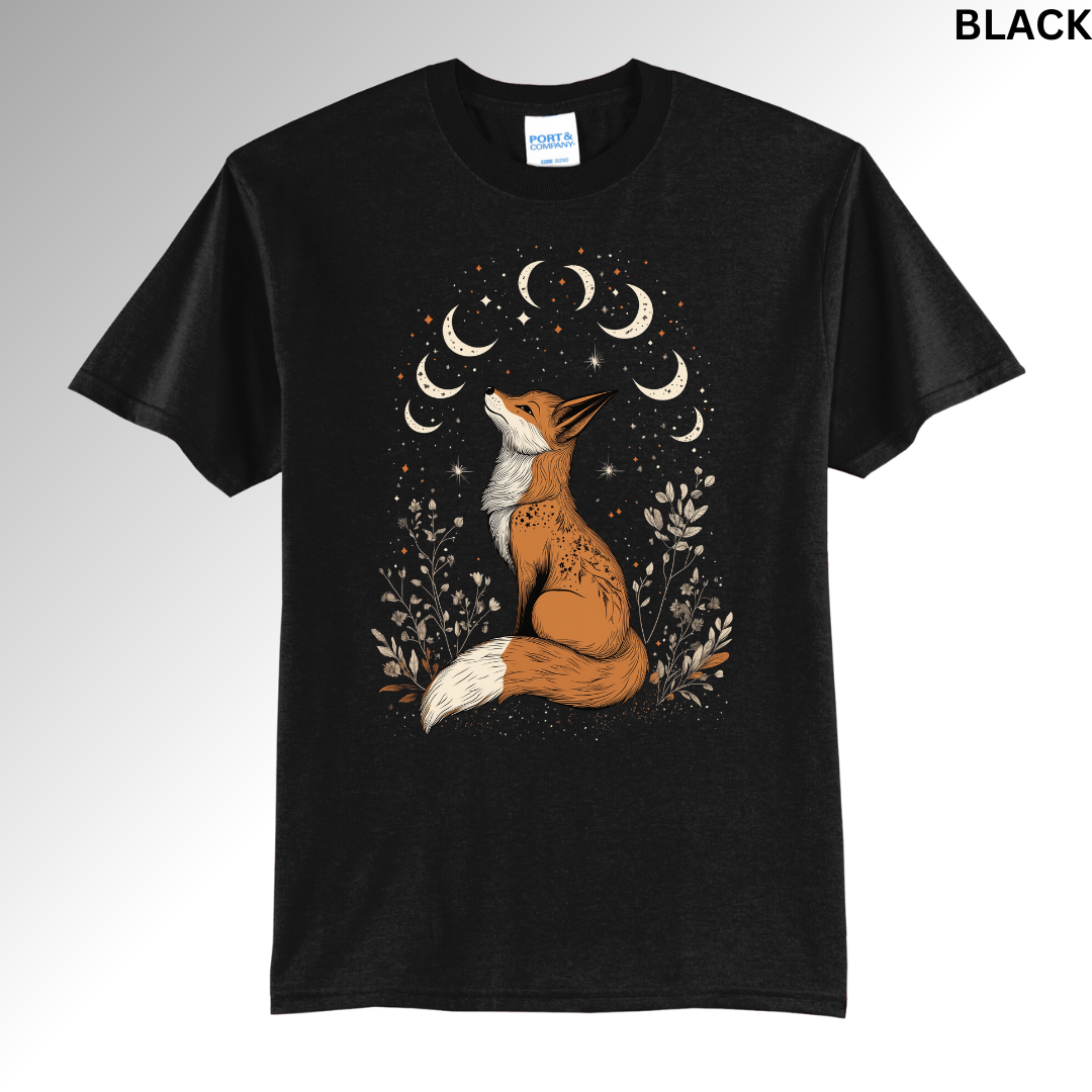 Fox Under the Moon