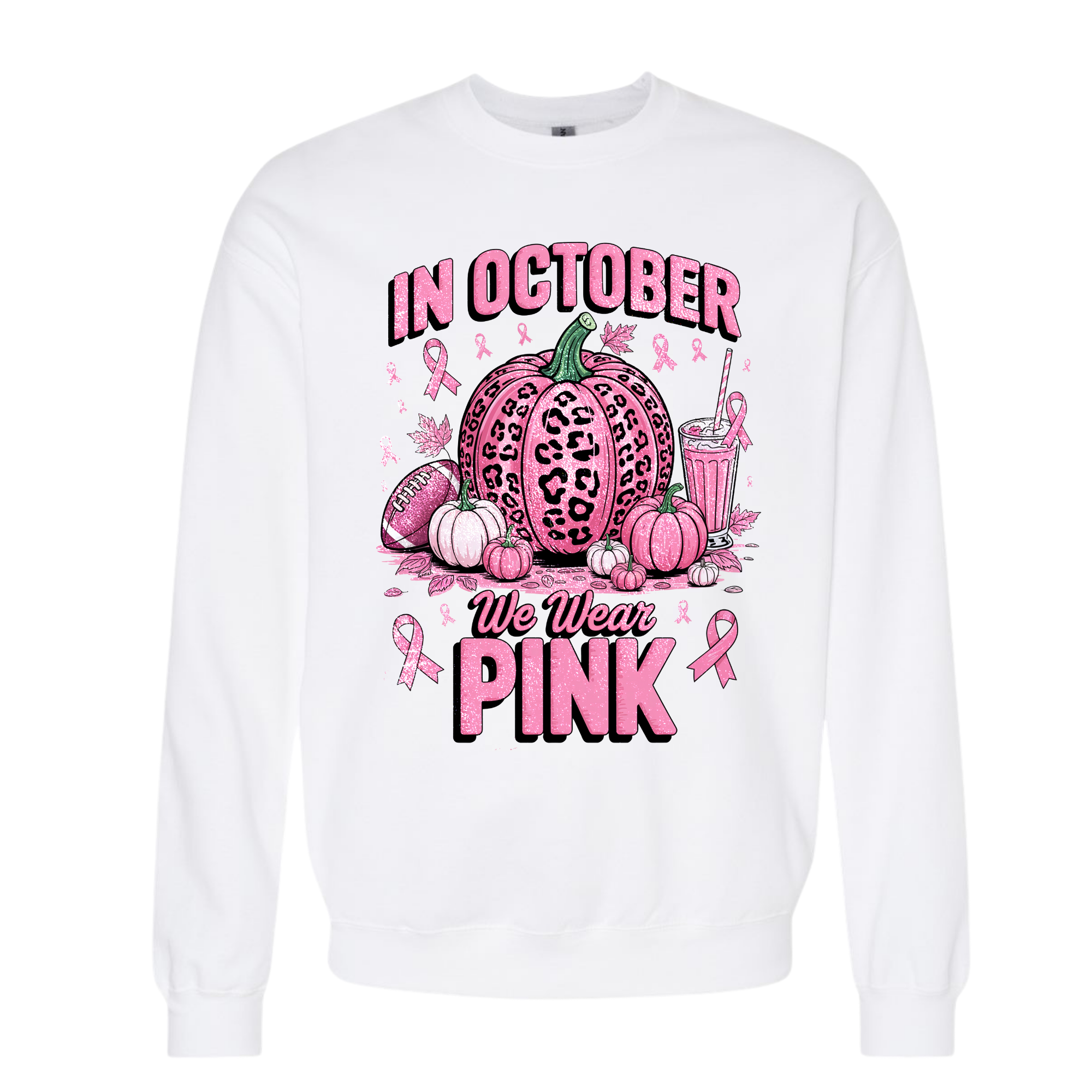 We Wear Pink Crewneck Sweatshirt