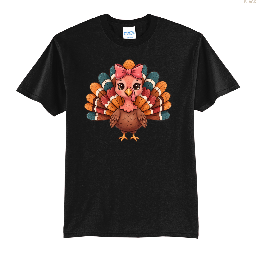 Turkey with a Bow Youth Tee