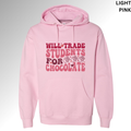 Will Trade Students for Chocolate Sweatshirt | Funny Teacher Valentine Shirt