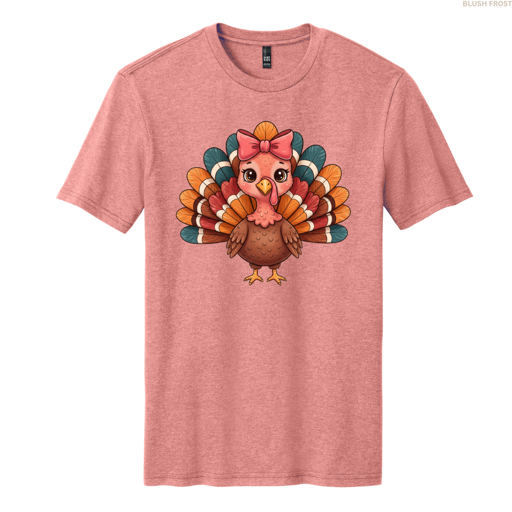 Turkey with a Bow Tee