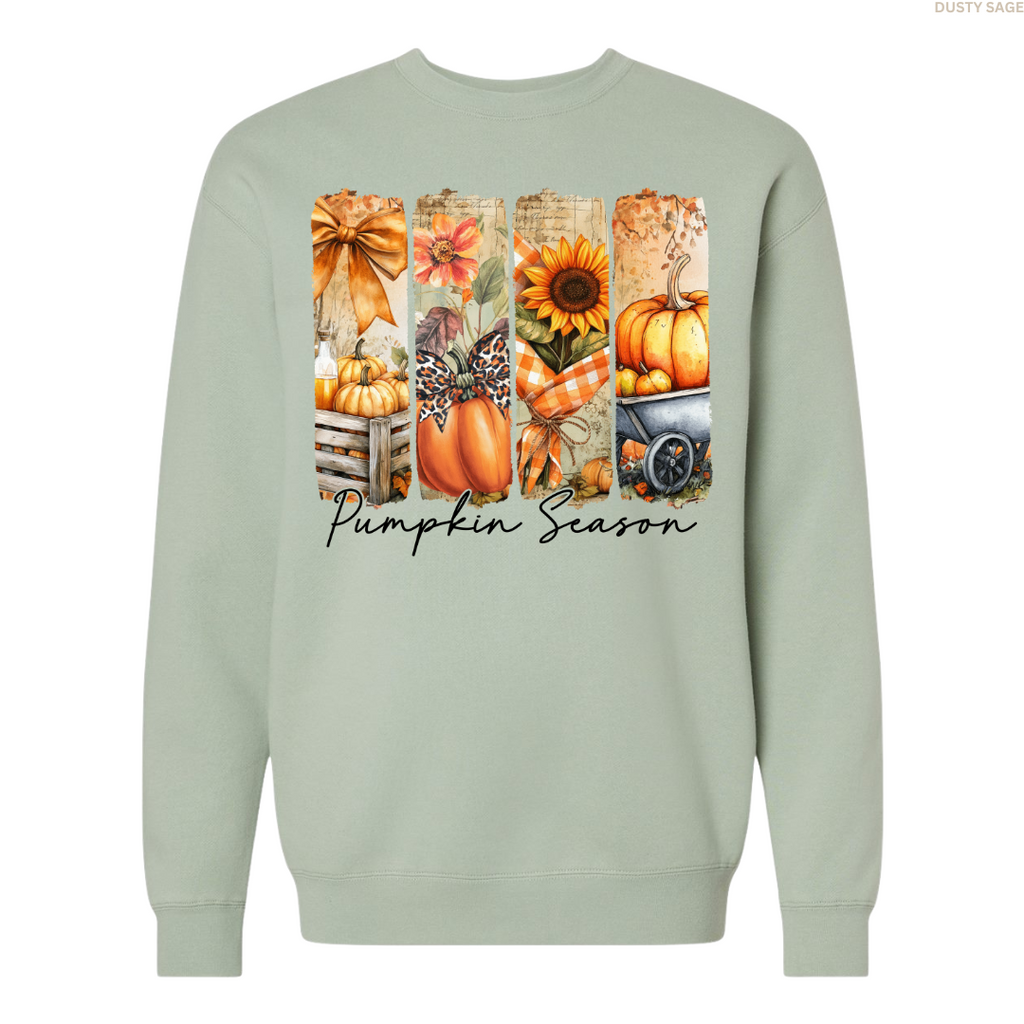 Pumpkin Season Harvest Crewneck Sweatshirt