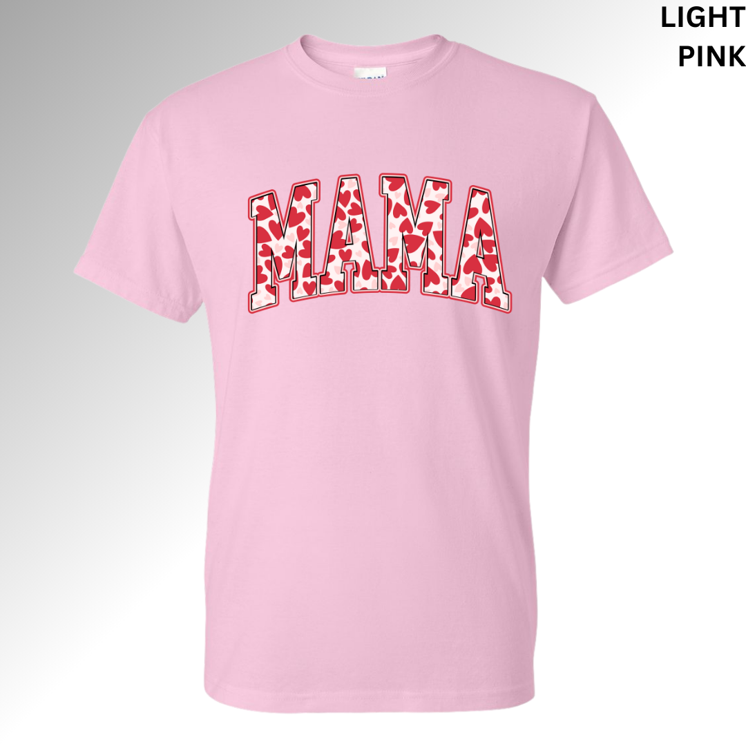 Mama Hearts Valentine Sweatshirt | Cute Mom Love Graphic Crewneck