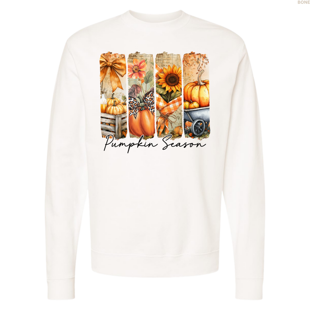 Pumpkin Season Harvest Crewneck Sweatshirt