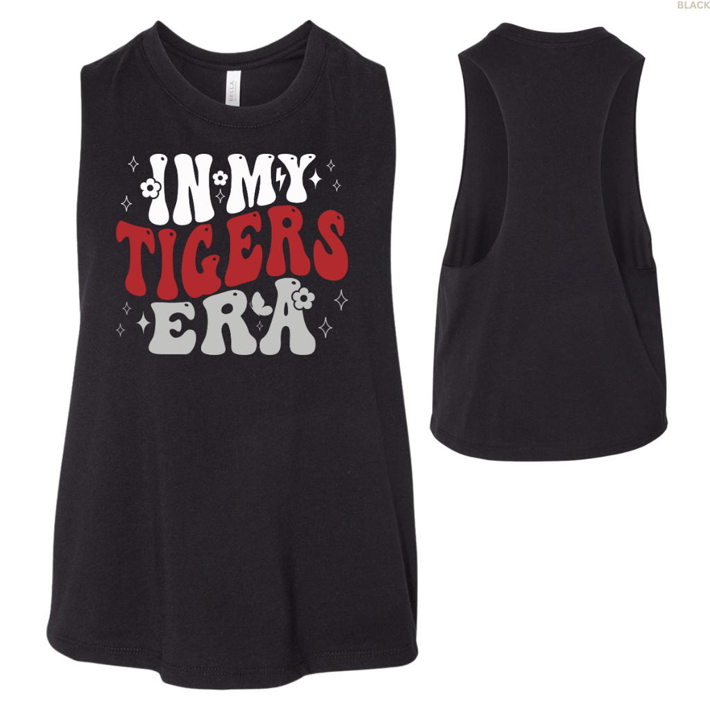 In My Tigers Era Women's Cropped Racerback Tank