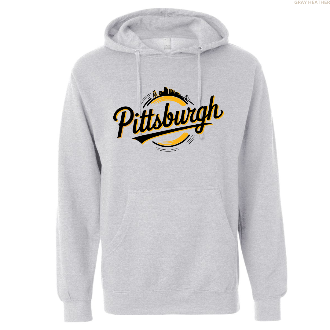 Pittsburgh Circle Skyline Hoodie