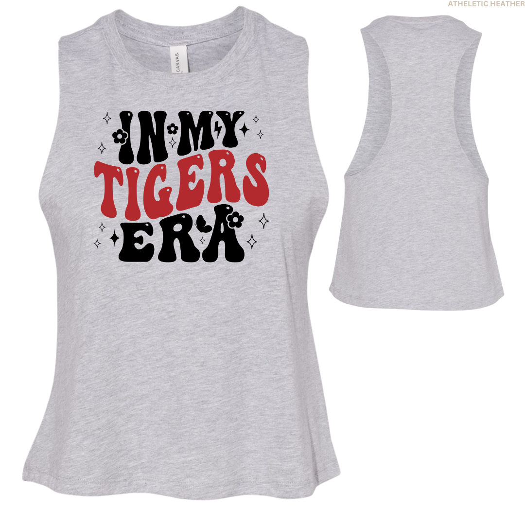 In My Tigers Era Women's Cropped Racerback Tank