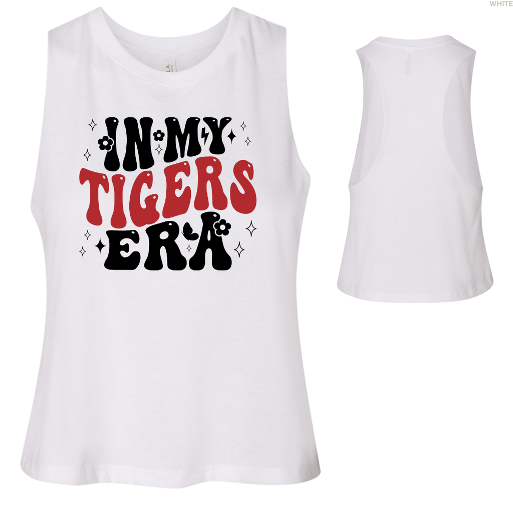 In My Tigers Era Women's Cropped Racerback Tank