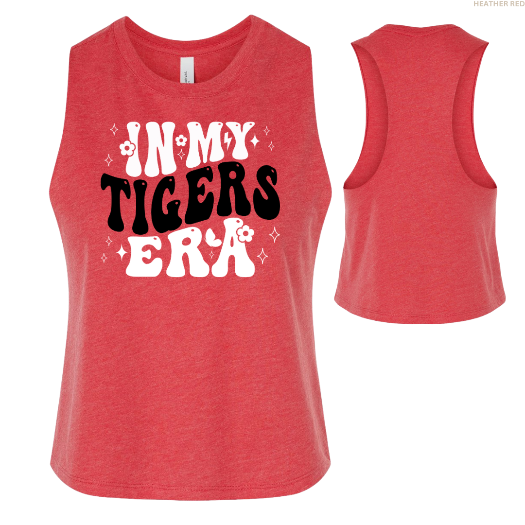 In My Tigers Era Women's Cropped Racerback Tank