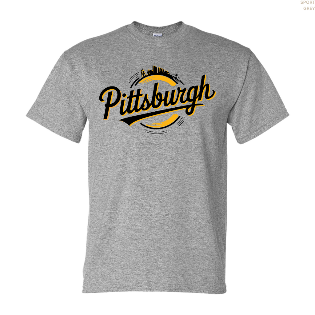 Pittsburgh Circle Skyline Youth Tee