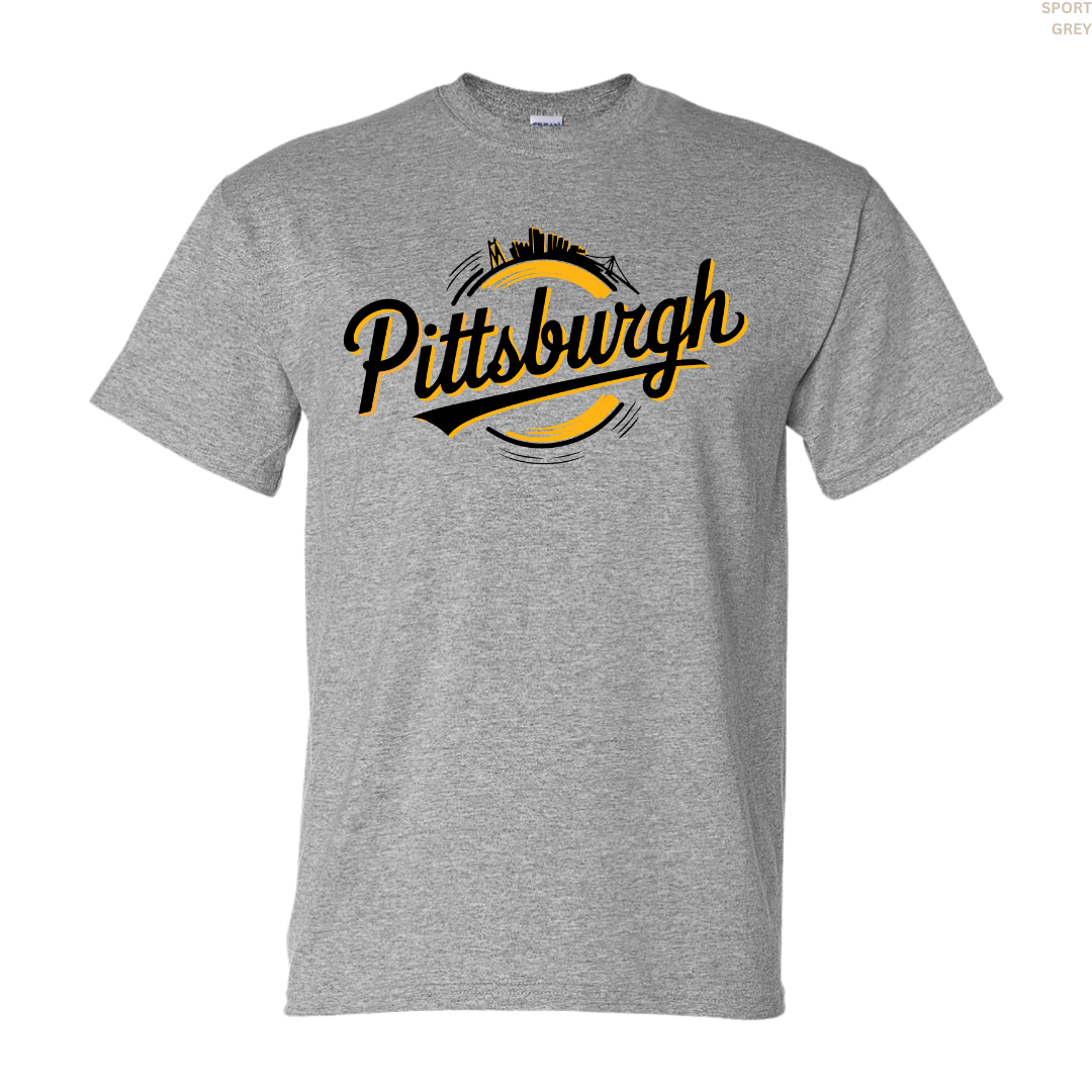 Pittsburgh Circle Skyline Youth Tee