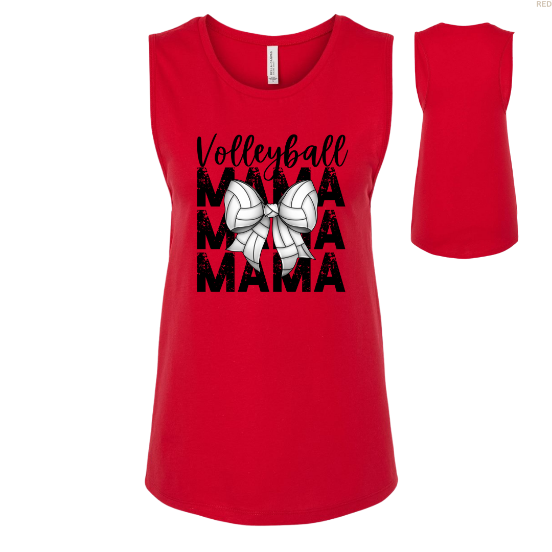 Volleyball Mama Women's Muscle Tank
