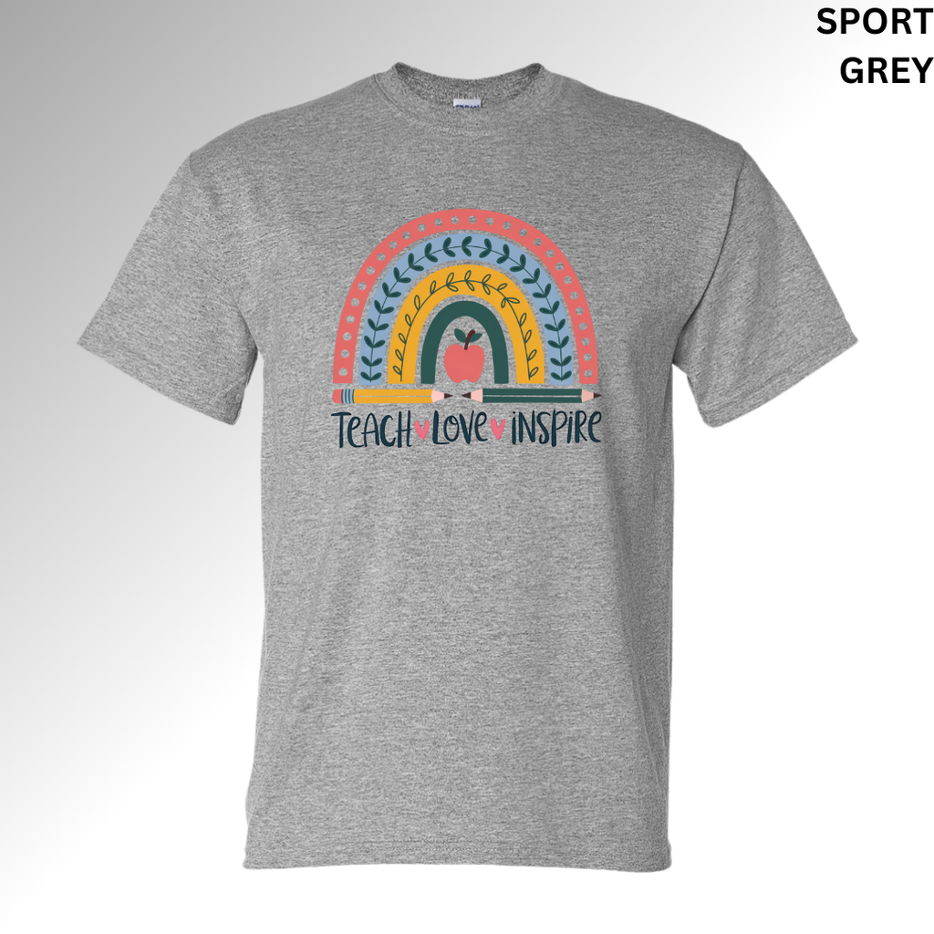 Rainbow Teach Love Inspire