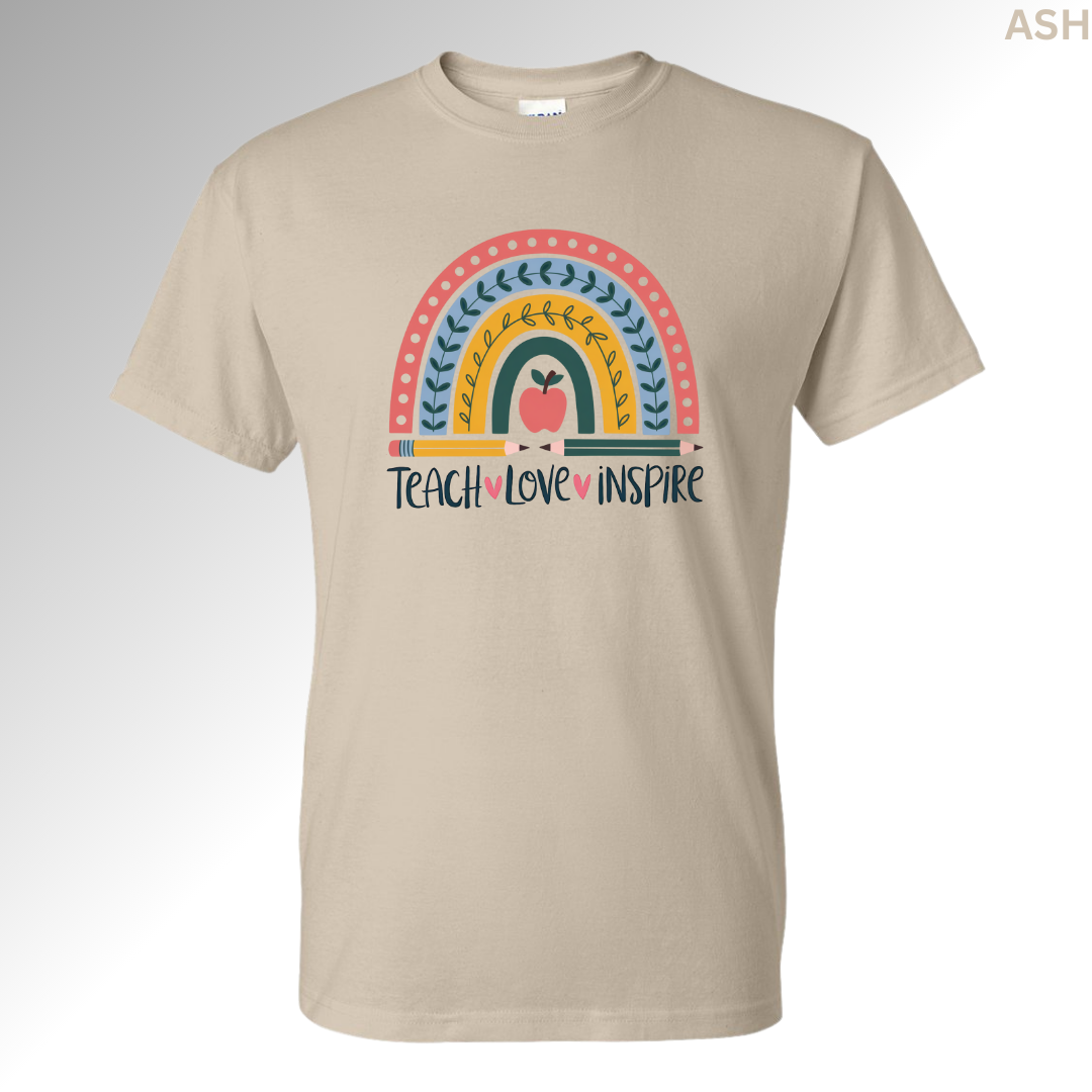 Rainbow Teach Love Inspire