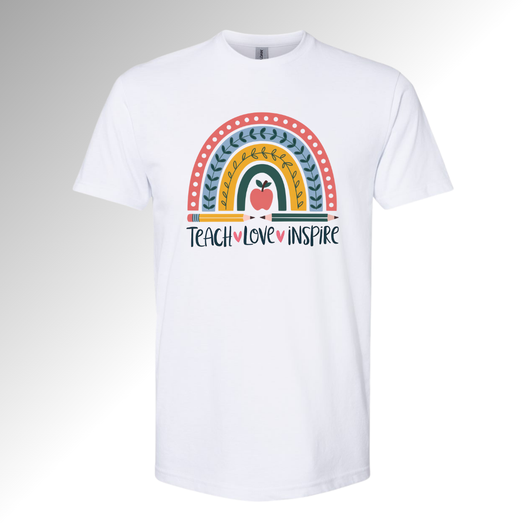 Rainbow Teach Love Inspire