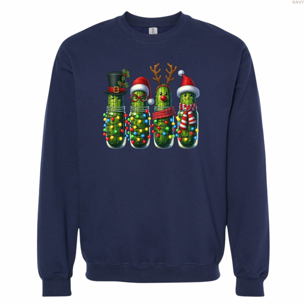 Christmas Pickle Unisex Crewneck Sweatshirt