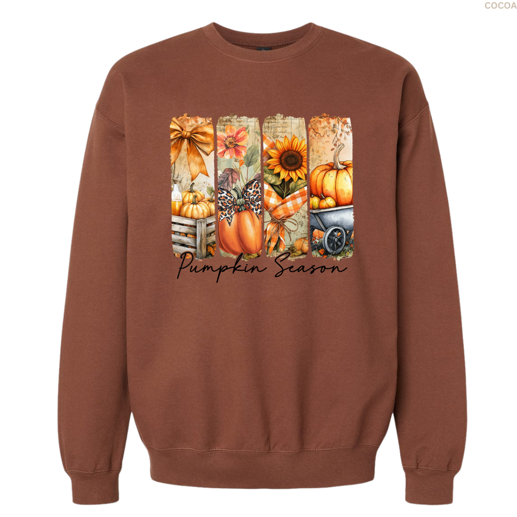 Pumpkin Season Harvest Crewneck Sweatshirt