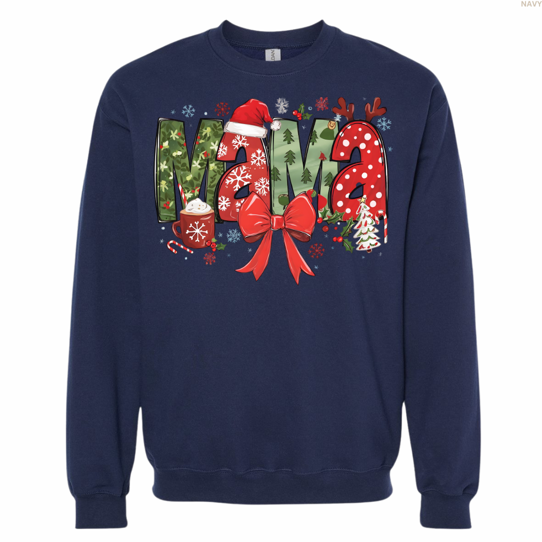 Mama Festive Unisex Crewneck Sweatshirt