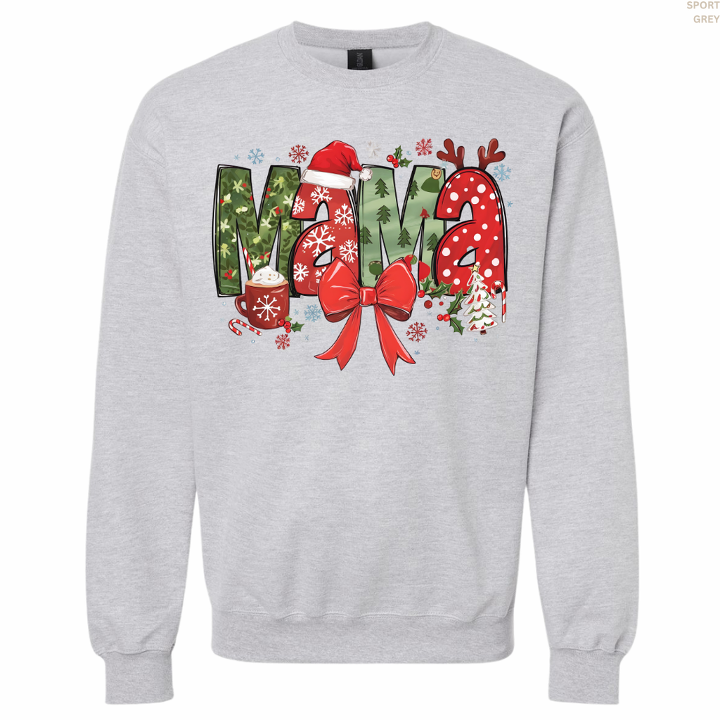Mama Festive Unisex Crewneck Sweatshirt