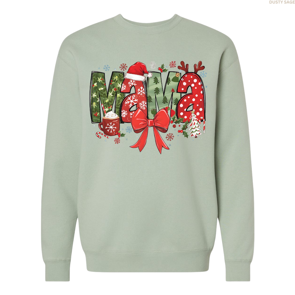 Mama Festive Unisex Crewneck Sweatshirt