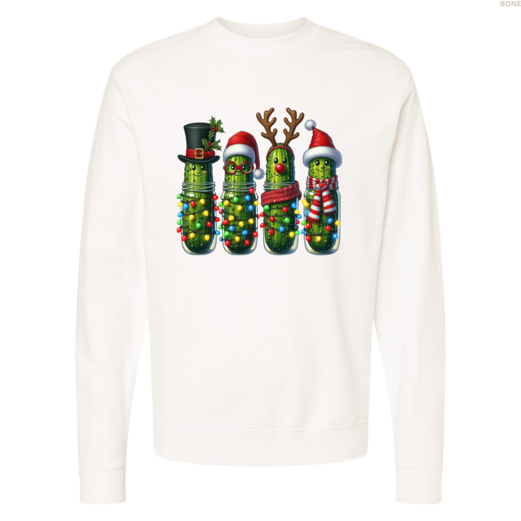 Christmas Pickle Unisex Crewneck Sweatshirt