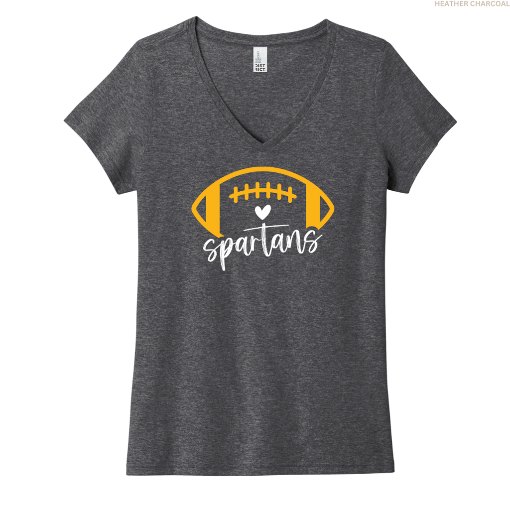 Spartans Football Women's V-neck