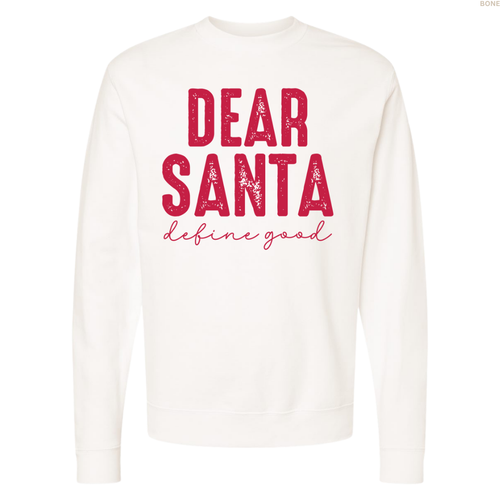 Dear Santa Unisex Crewneck Sweatshirt