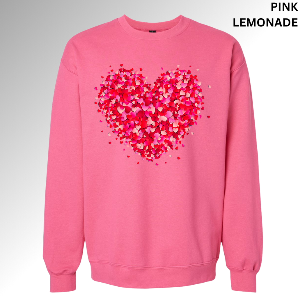 Big Heart Valentine Sweatshirt | Bold Cozy Graphic