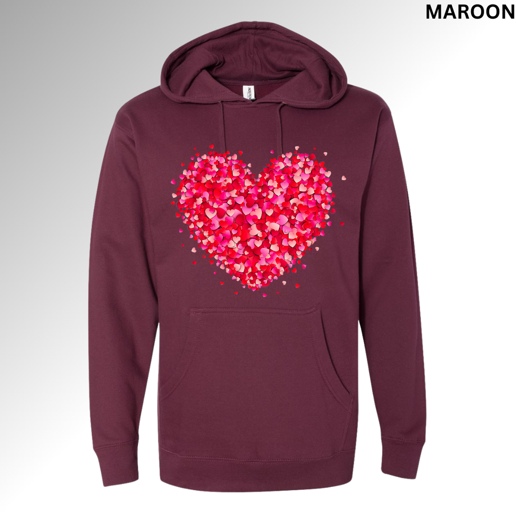 Big Heart Valentine Sweatshirt | Bold Cozy Graphic