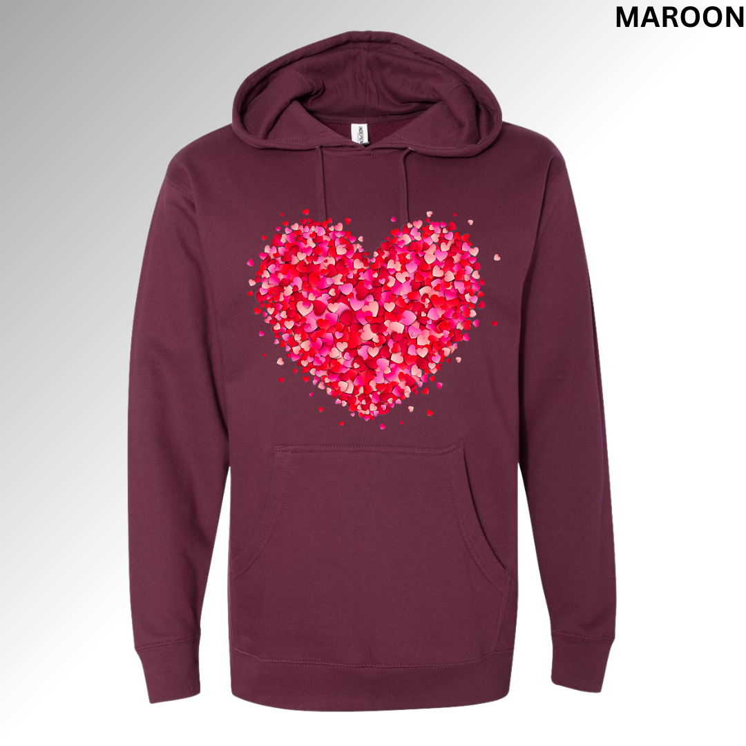 Big Heart Valentine Sweatshirt | Bold Cozy Graphic