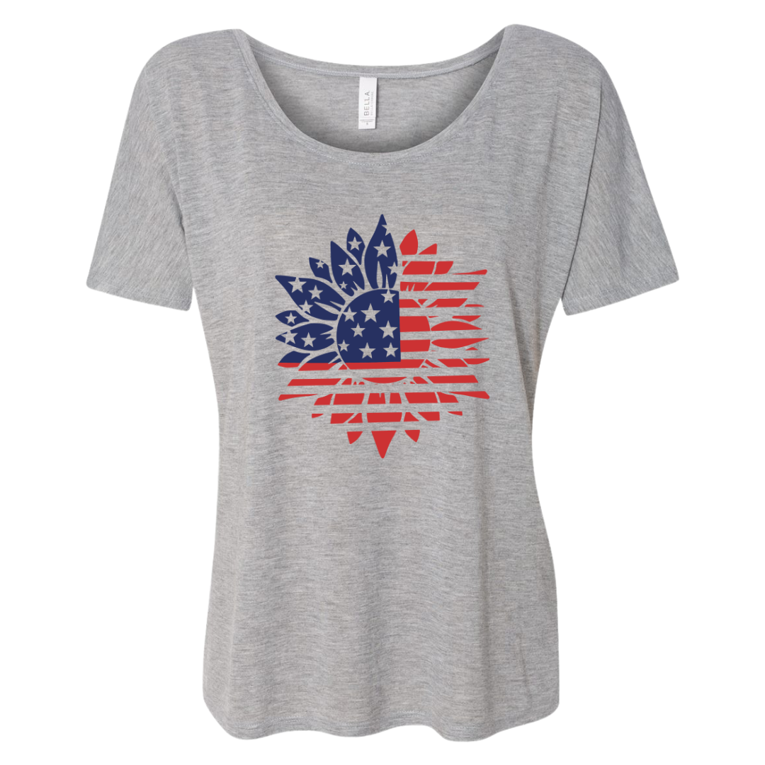 American Flower Women's Slouchy Tee & Tank