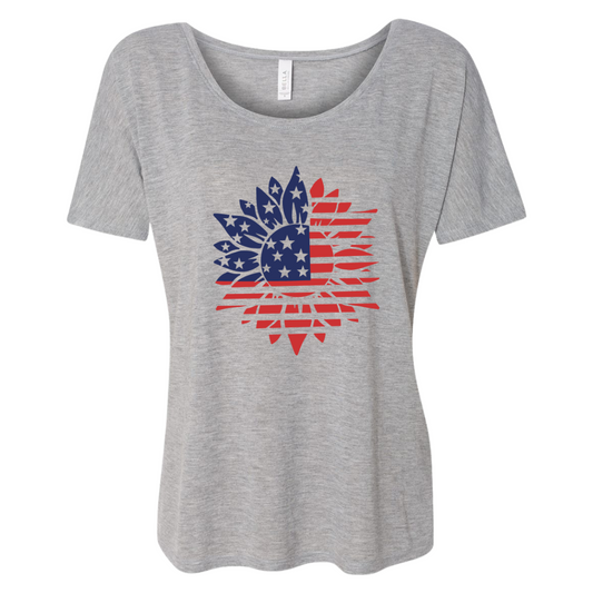 American Flower Women's Slouchy Tee & Tank