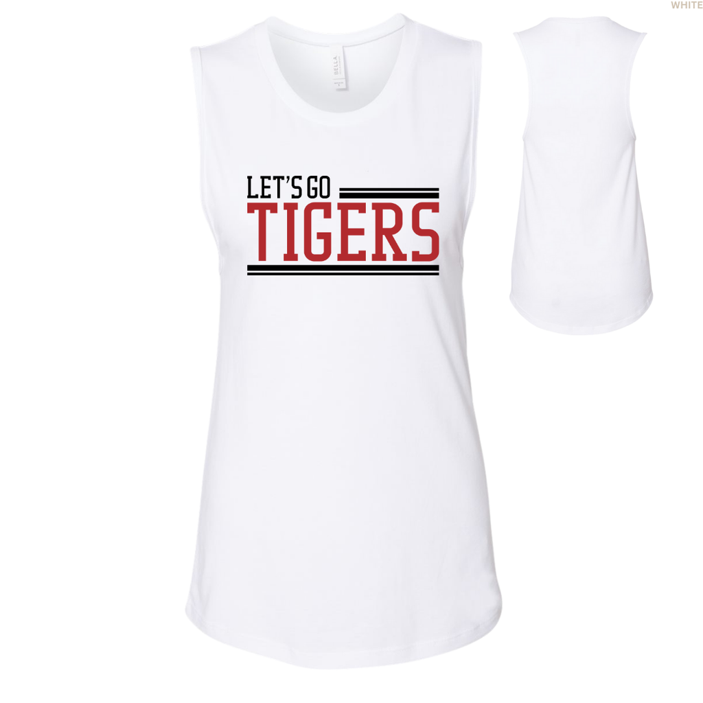 Let's Go Tigers Women's Muscle Tank Top