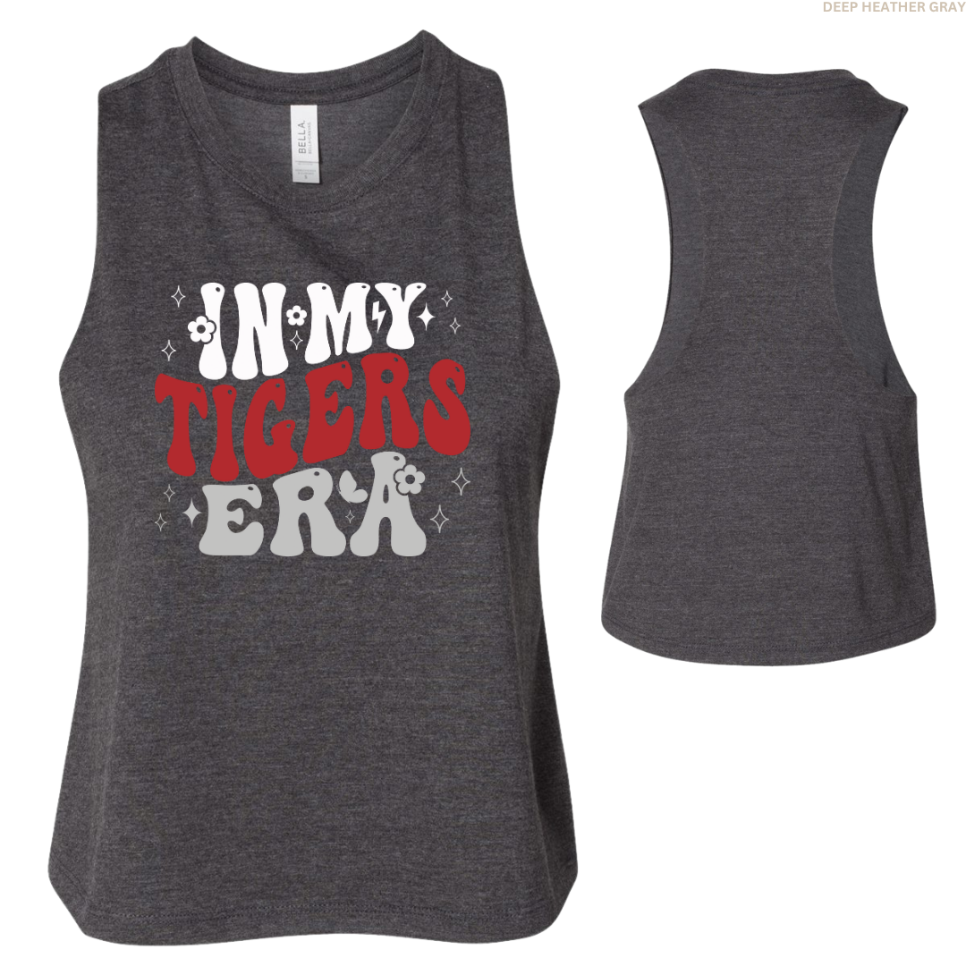 In My Tigers Era Women's Cropped Racerback Tank