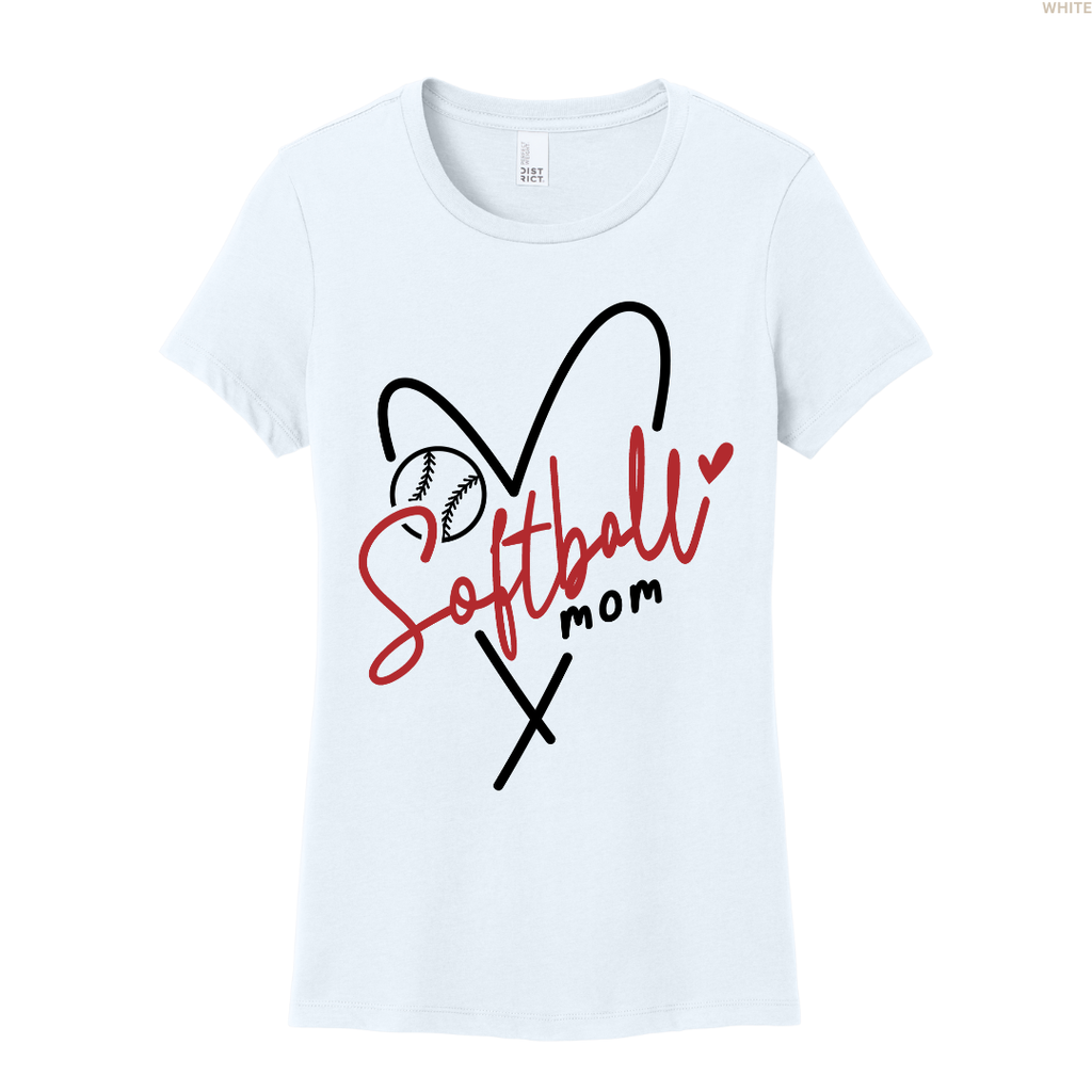 Softball Mom Women's Perfect Tee