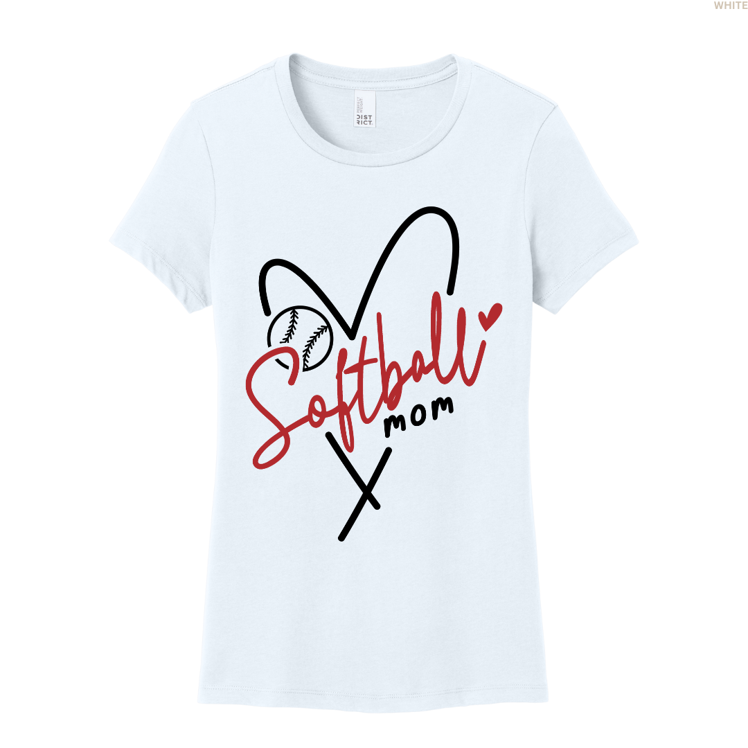 Softball Mom Women's Perfect Tee