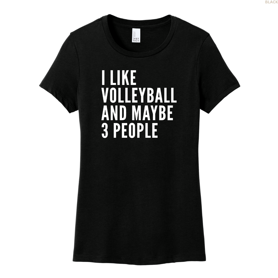I Like Volleyball Women's Perfect Tee